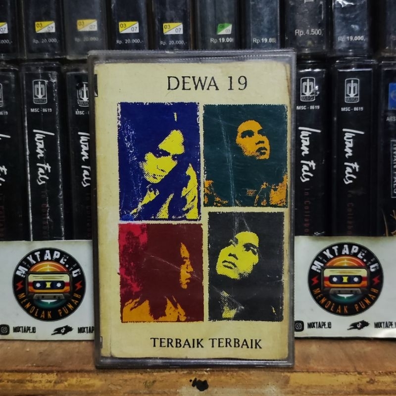 Kaset Pita - Dewa 19 - Terbaik Terbaik - Radio Tape - Kaset - Radio - Pemutar Kaset - Retro - Classi