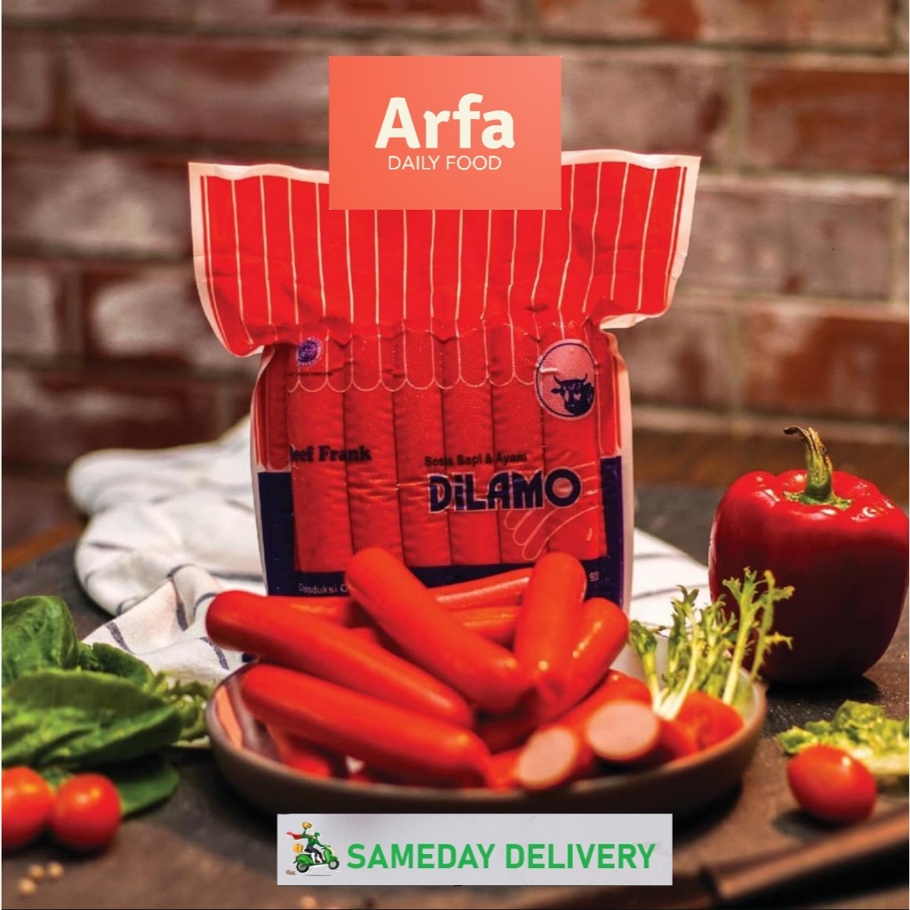 

Dilamo Sosis Premium Beef Frankfurter (270 gram)