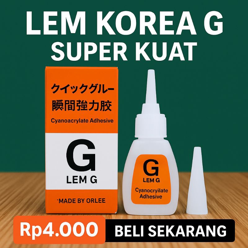 

Lem korea G produk berkualitas Murah meriah