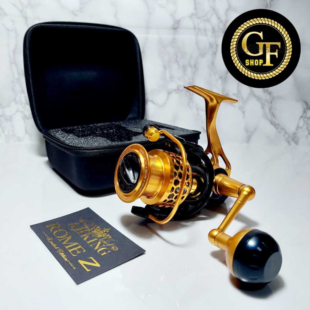 REEL SPINNING AJIKING ROME Z (LIMITED EDITION) 200-300-500-600 GEAR RATIO:5.0:1/5+1BB