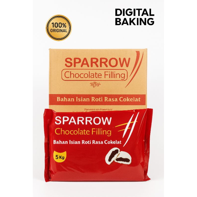 

Selai Sparrow Coklat Filling 5kg