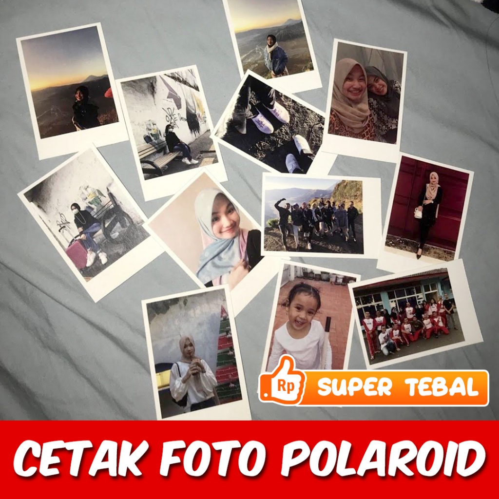 CETAK FOTO POLAROID 2R PUTIH