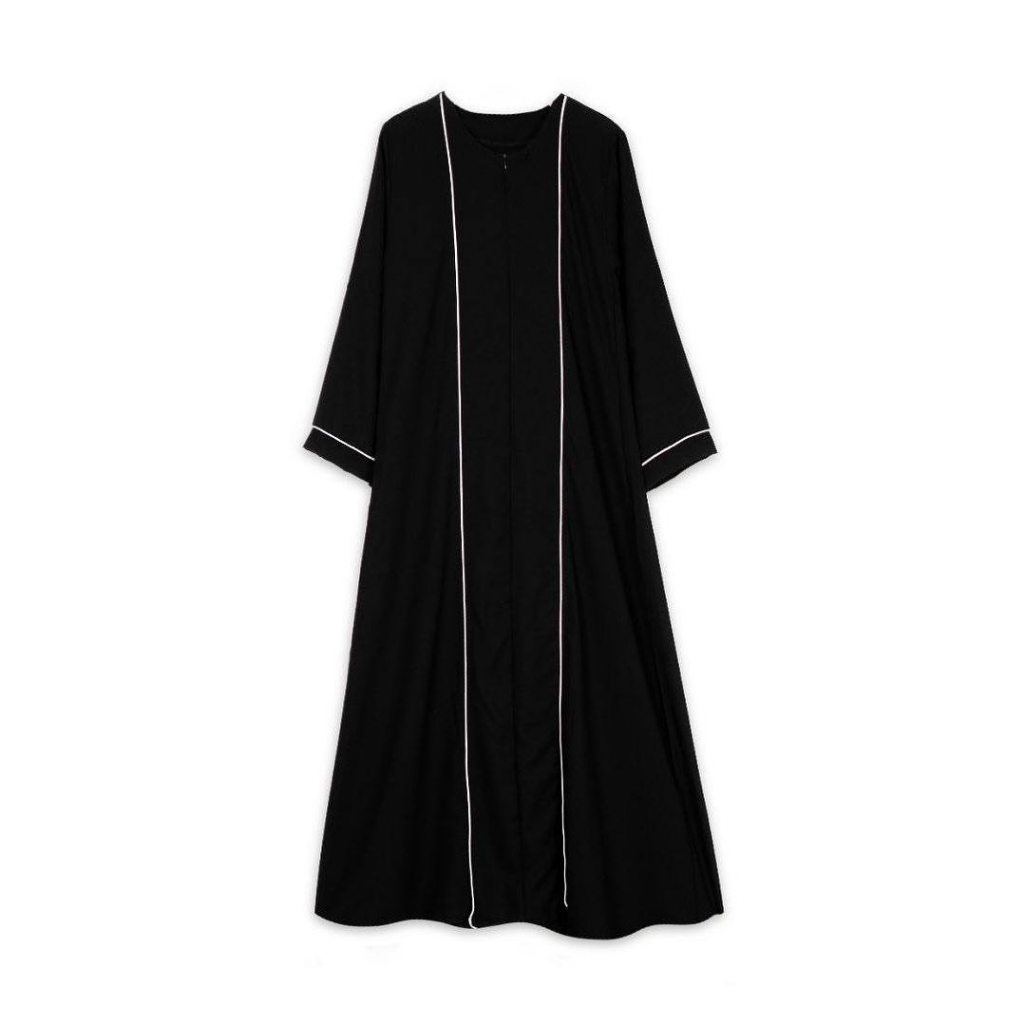 premium abaya qiana by adhisty couple gamis ibu dan anak bahan crinkle premium nyaman busui friendly