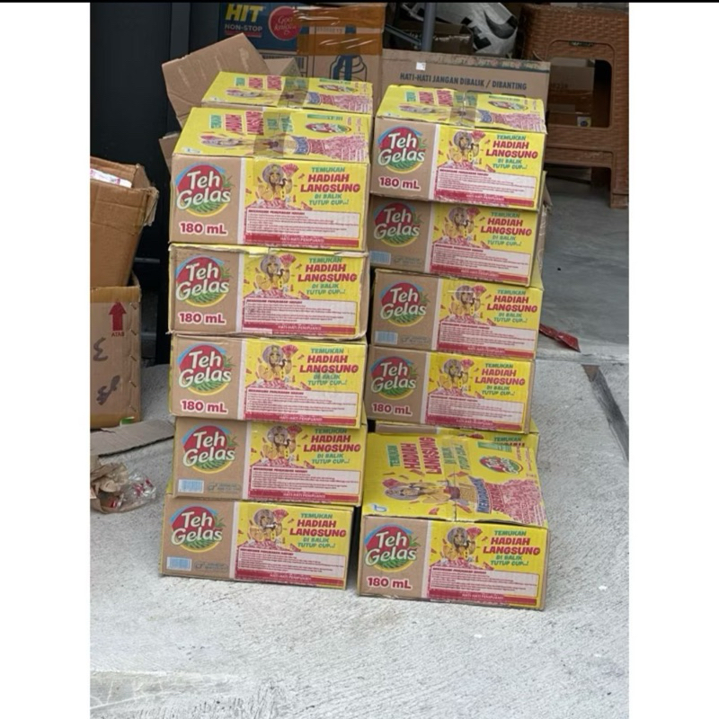 

Teh Gelas 1 dus isi 24 175ml