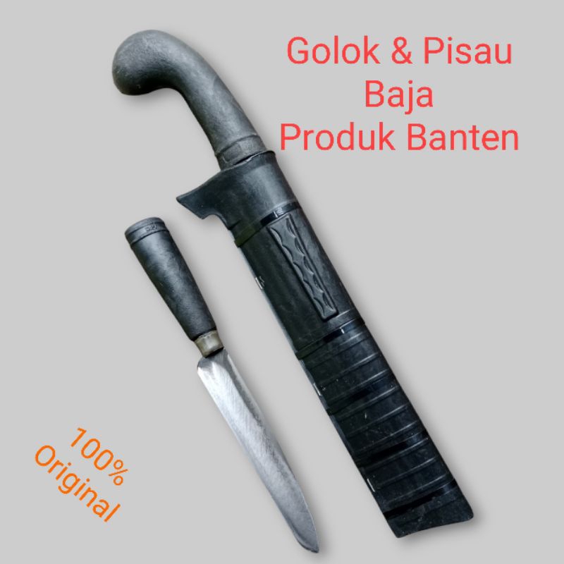 PRODUK BANTEN - G0L0K baja per + PISAU baja Super Tajam