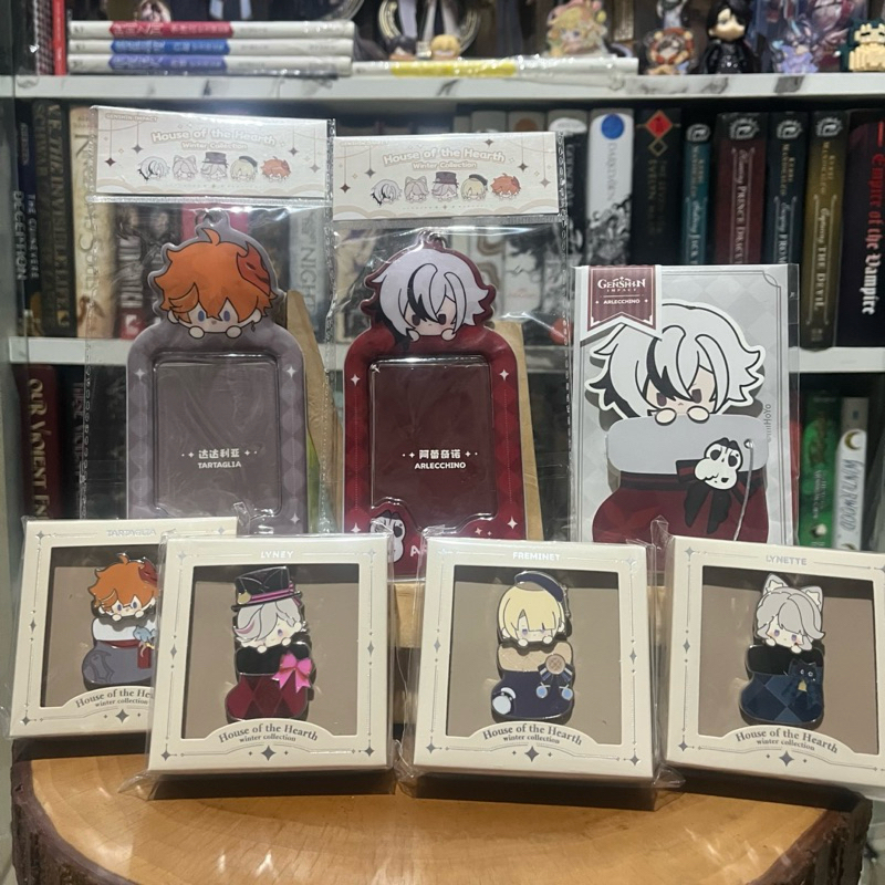 OFFICIAL READY STOCK Genshin Impact Tartaglia Childe Lyney Freminet Lynette Arlecchino Father Knave 