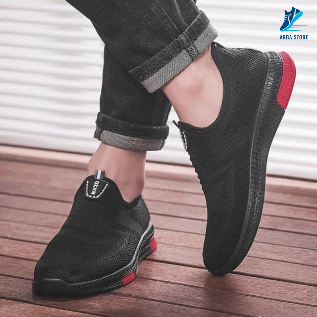 Sepatu slip on pria ONKE AS-878