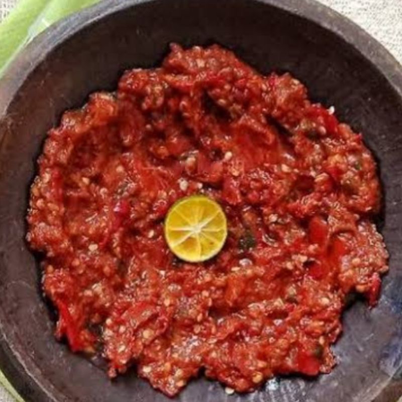

request tambahan sambel Tempong EXTRA PEDAS