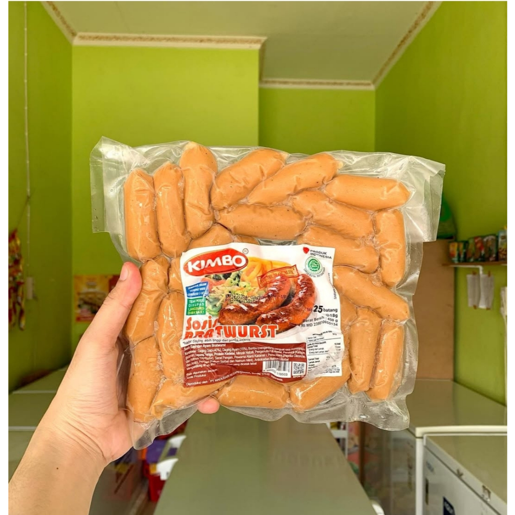 

KIMBO Sosis Bratwurst Cocktail 450gr