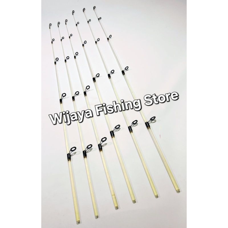 Atasan Joran Pancing Fiber Bening Glass 65 70
