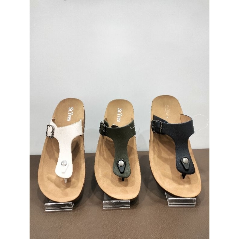 SANDAL FLAT WANITA FQ9 ST.YVES ORI MATAHARI