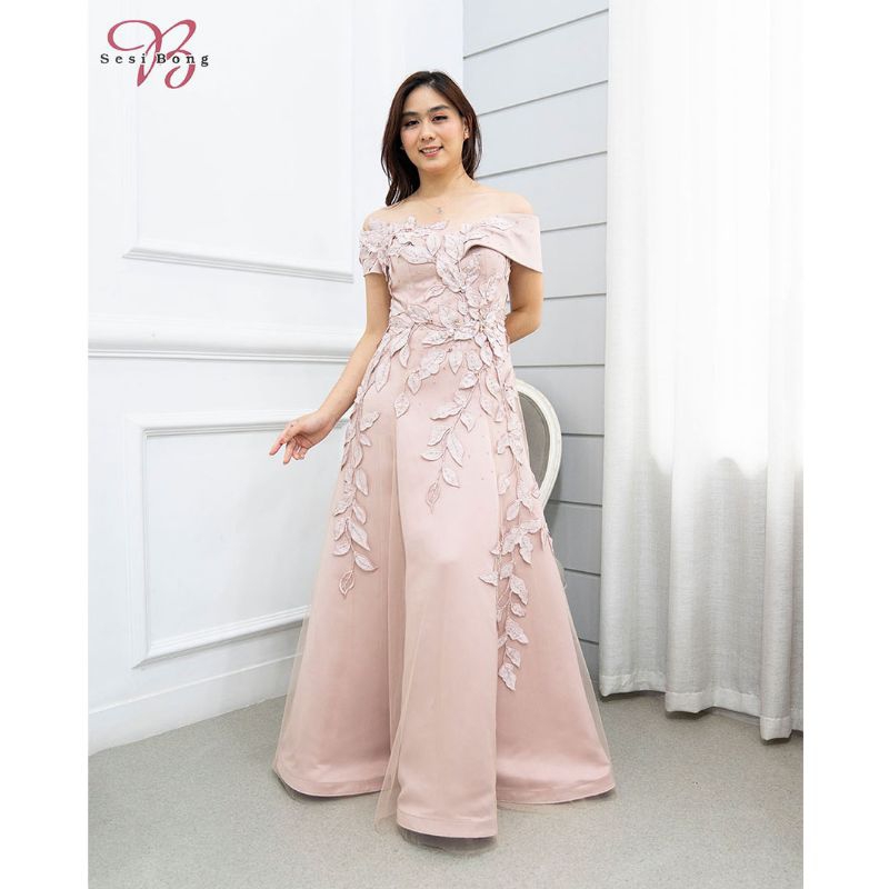 Gaun Pesta 1136 Dusty Pink