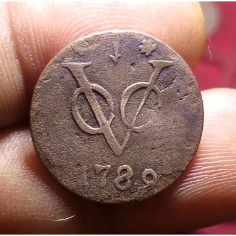 Koin VOC 1 Duit Gelderland 1789