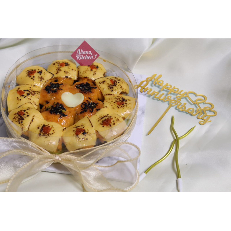

Dimsum Mentai Cake Anniversary / Happy Birthday (16 Pcs)