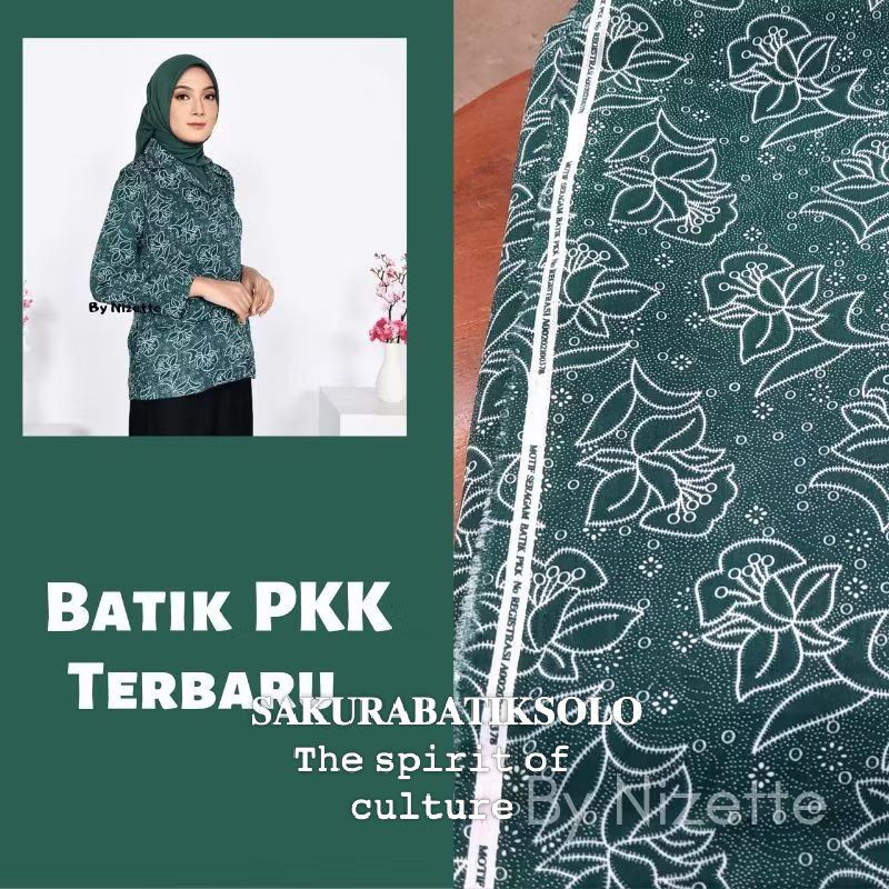PKK Wanita Terbaru Baju PKK Seragam Pkk Wanita Full Lapis Furing menyerap keringat bahan adem halus 