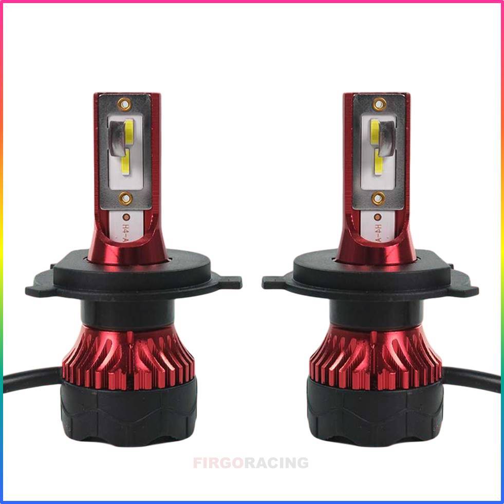 Lampu Depan Mobil LED H4 K5 ZES Chip - 12000 Lumens 55W | Super Terang & Anti Silau