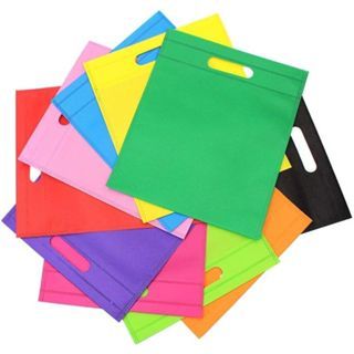 

(Harga 1 KODI) Tas Oval Spunbond Uk 25x35 Ketebalan Kain 75 Gsm Dan 65gsm / Goodie Bag / Tas Kain Polos