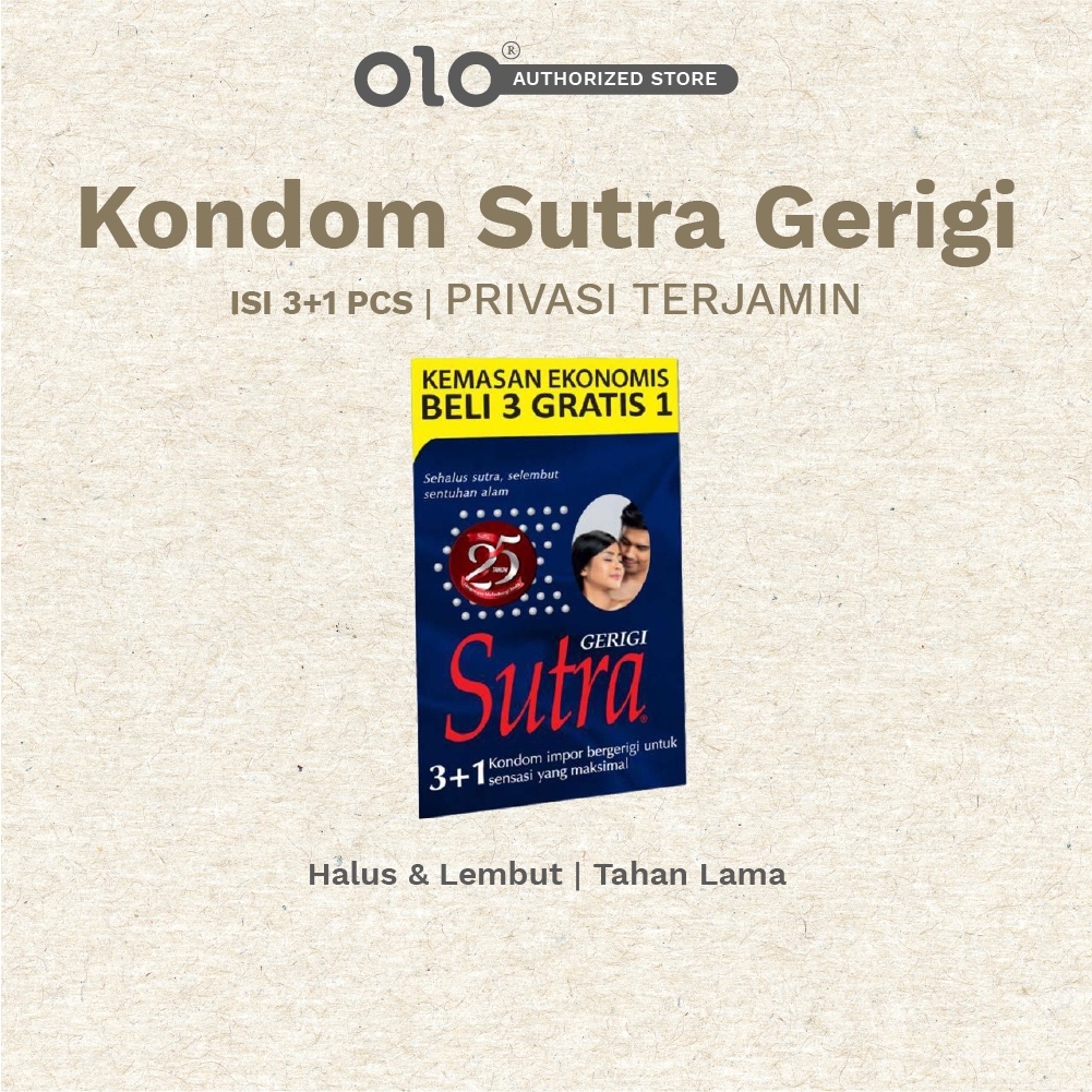 Williya Shopp Kondom Sutra Biru Bergerigi 1 Box Isi 3 Pcs Condom Sutra Privasi