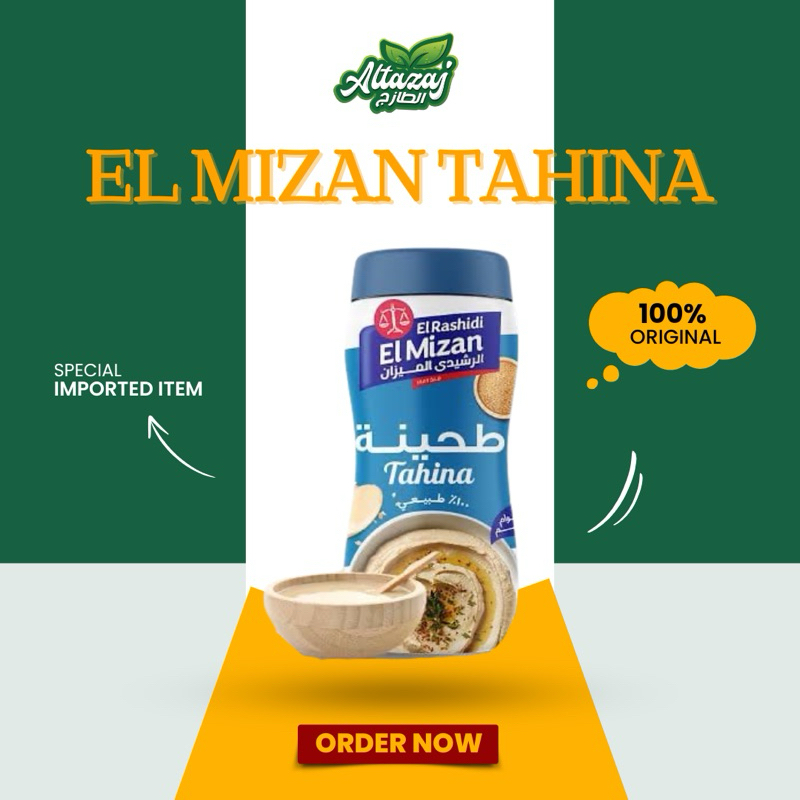 

EL RASHIDI EL MIZAN TAHINA 500GR