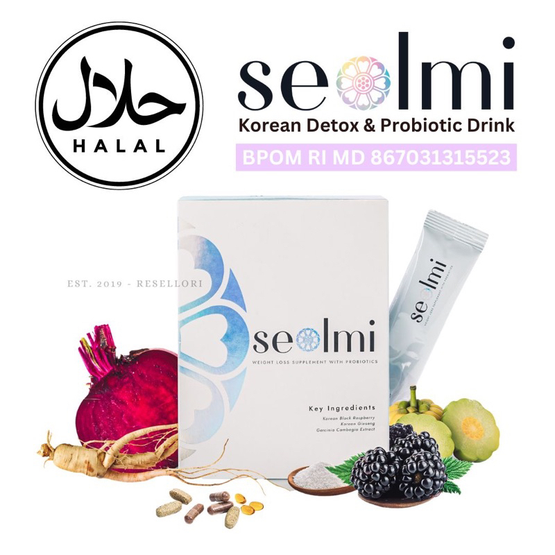 Seolmi Korean Fiber Detox & Probiotic Drink (BPOM & HALAL)