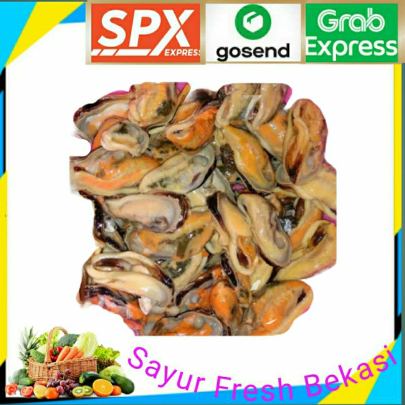 

Kerang Hijau/Ijo Kupas 500g.