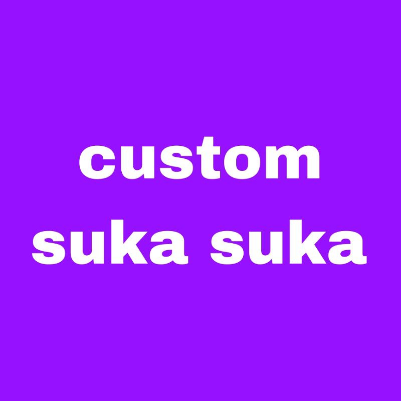 

custom stiker full bdy