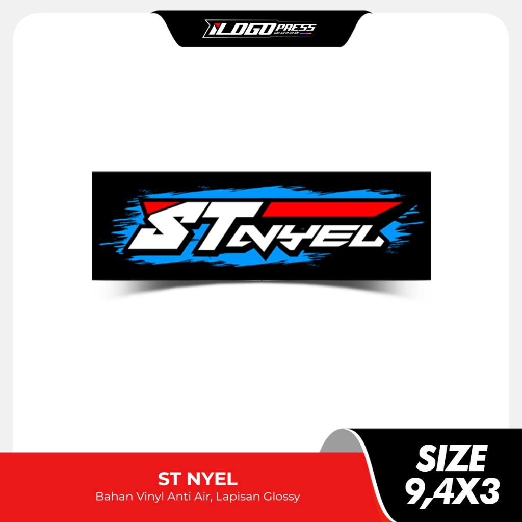 

ST NYEL - Stiker Gus Iqdam Bahan Vinyl Premium Anti Air Glossy