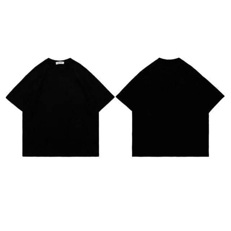 T-SHIRT PRIA POLOS BLACK