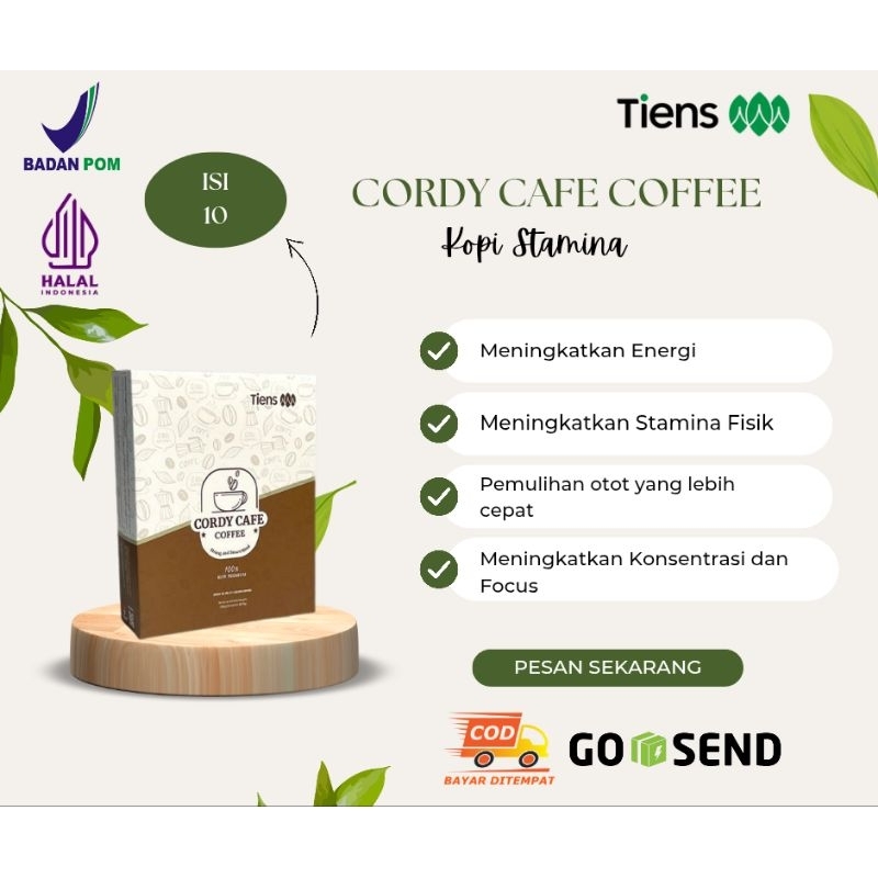 

CORDY CAFE COFFEE / KOPI STAMINA / KOPI KUAT