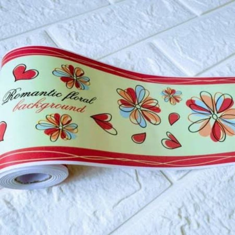 Wallpaper dinding border list tembok berkualitas