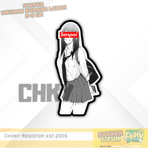 

Stiker Sticker Vinyl Laminasi Glosy CUTE JAPANESE GIRL SENPAI Vol 6