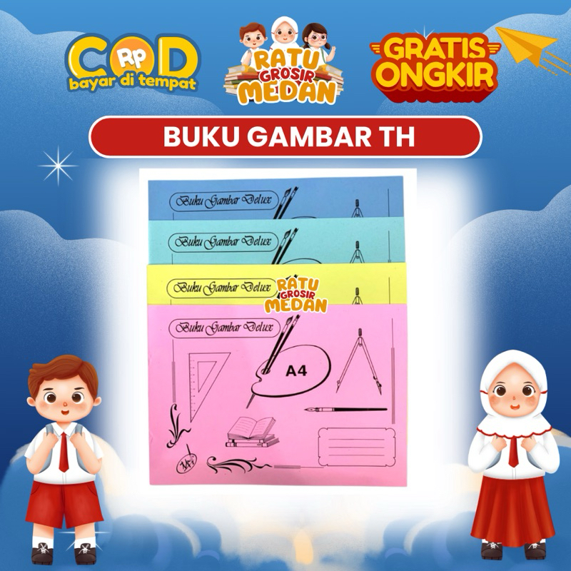 

BUKU GAMBAR A4 DELUX TH