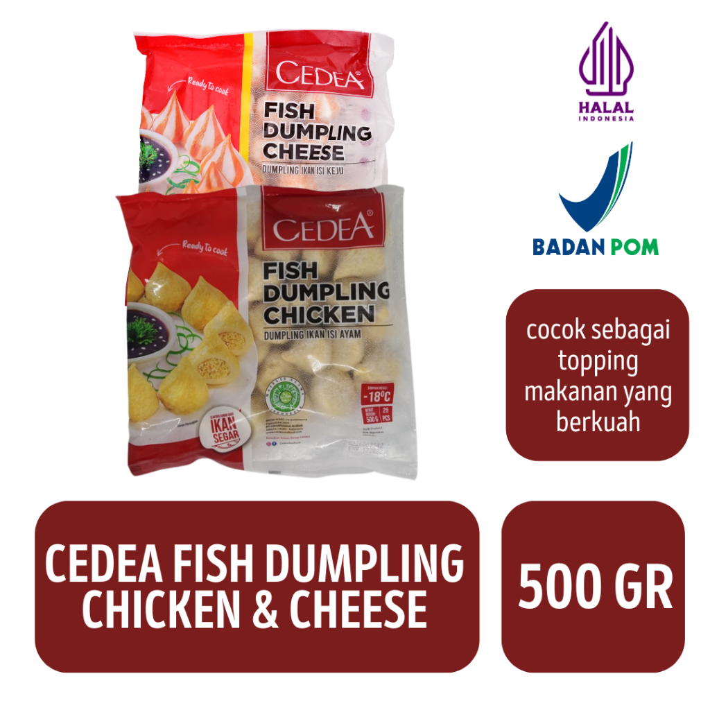 

Cedea Dumpling Chesse and Chicken [500GR]