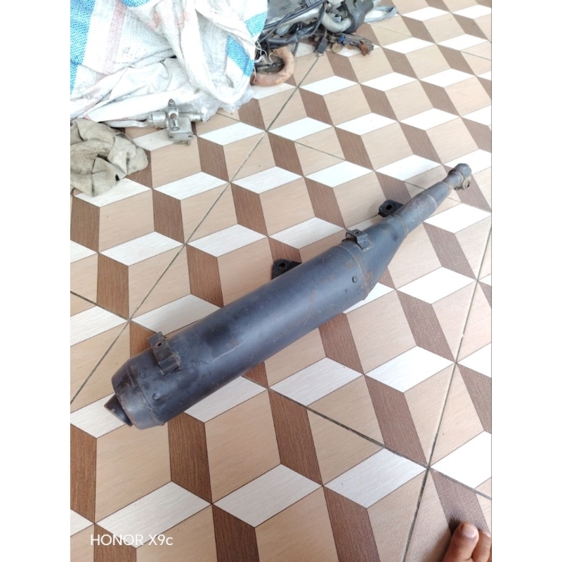 slencer slenser knalpot kenalpot ori standar suzuki shogun sp new rr nr 125 original ori asli second