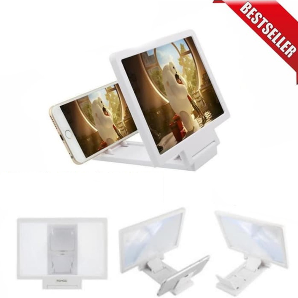 Enlarged Screen Layar Pembesar Hp Lcd Proyektor Display New
