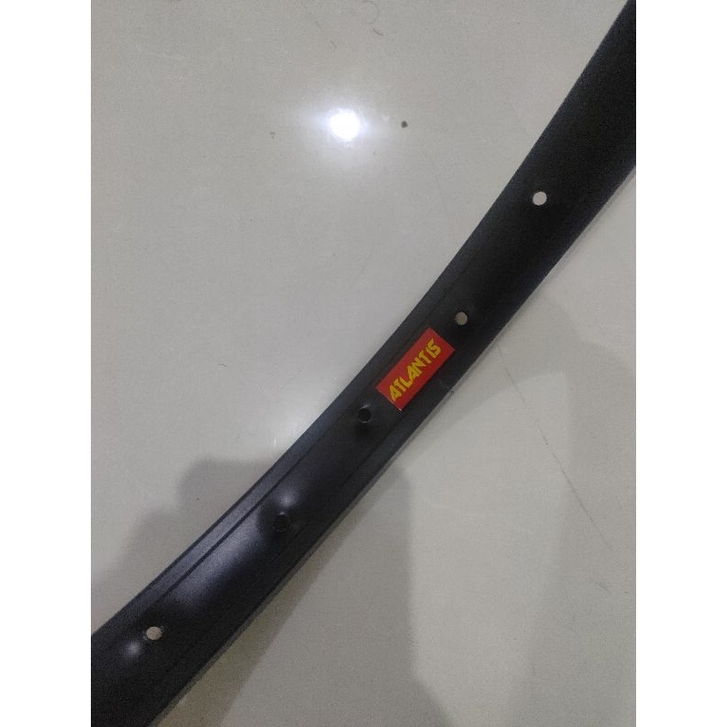 velg rims sepeda anak lipat bmx 16 alloy Atlantis 20h hitam satuan