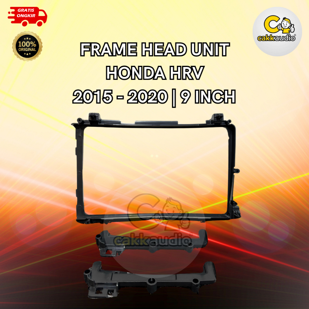 Frame Head Unit Android Mobil Honda HRV | 2015 - 2020 | 9 Inch