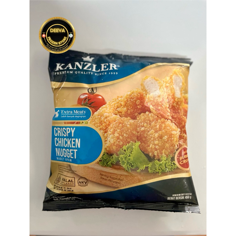 

Kanzler crispy chicken nugget 450gr