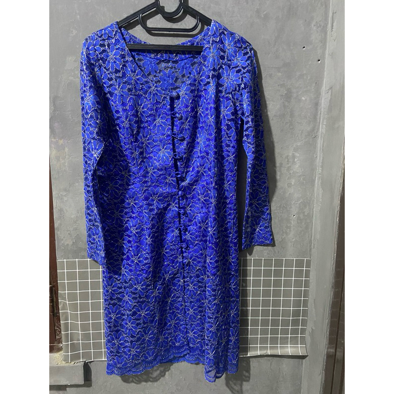 [PRELOVED] Kebaya Biru