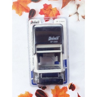 

DESKMATE RP-4060 Self Inking DIY Stamp Kit 10 Lines Stampel Kit Sale