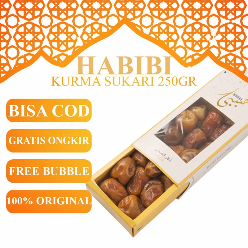 

Kurma Sukari Premium HABIBI 250Gr