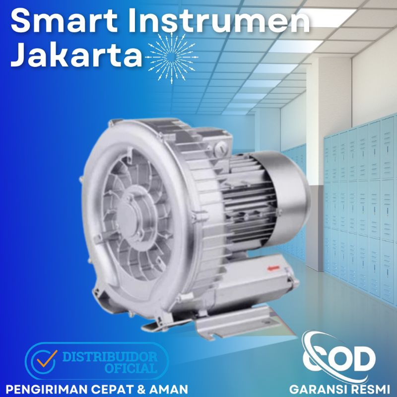 Ring Blower Rotor HB-370 Blower Tambak udang 220V 1 Phase