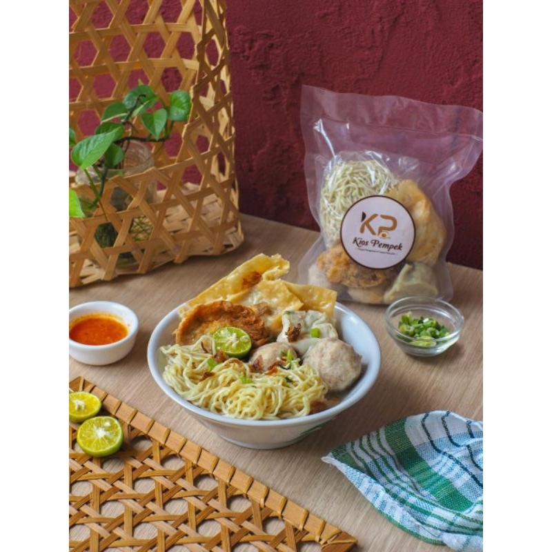 Bakso cuanki bandung Frozen baso cuanki instan komplit paket cuanki isi 5pcs