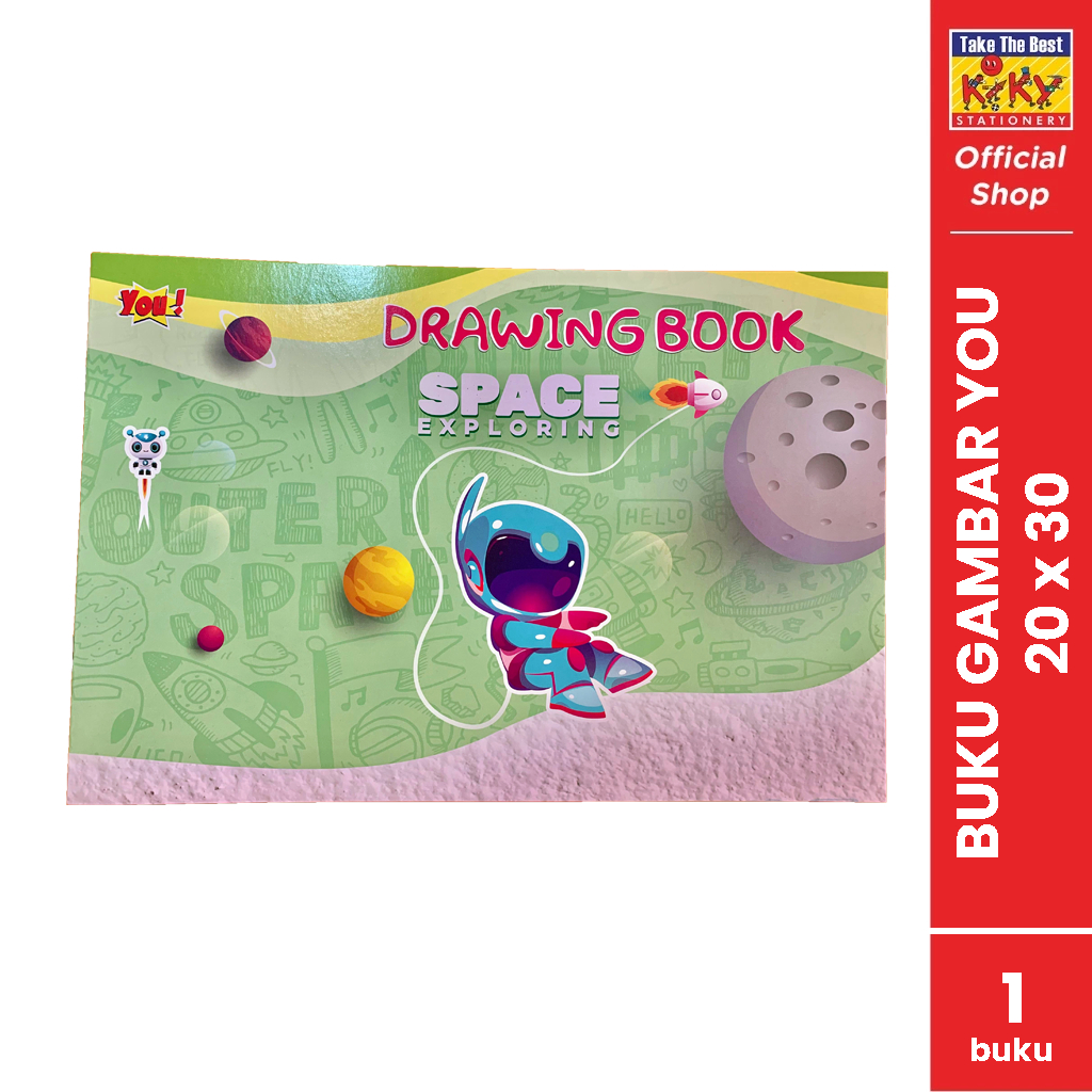 

YOU Buku Gambar A4 (Uk. 20 x 30 cm) - 1 Buku