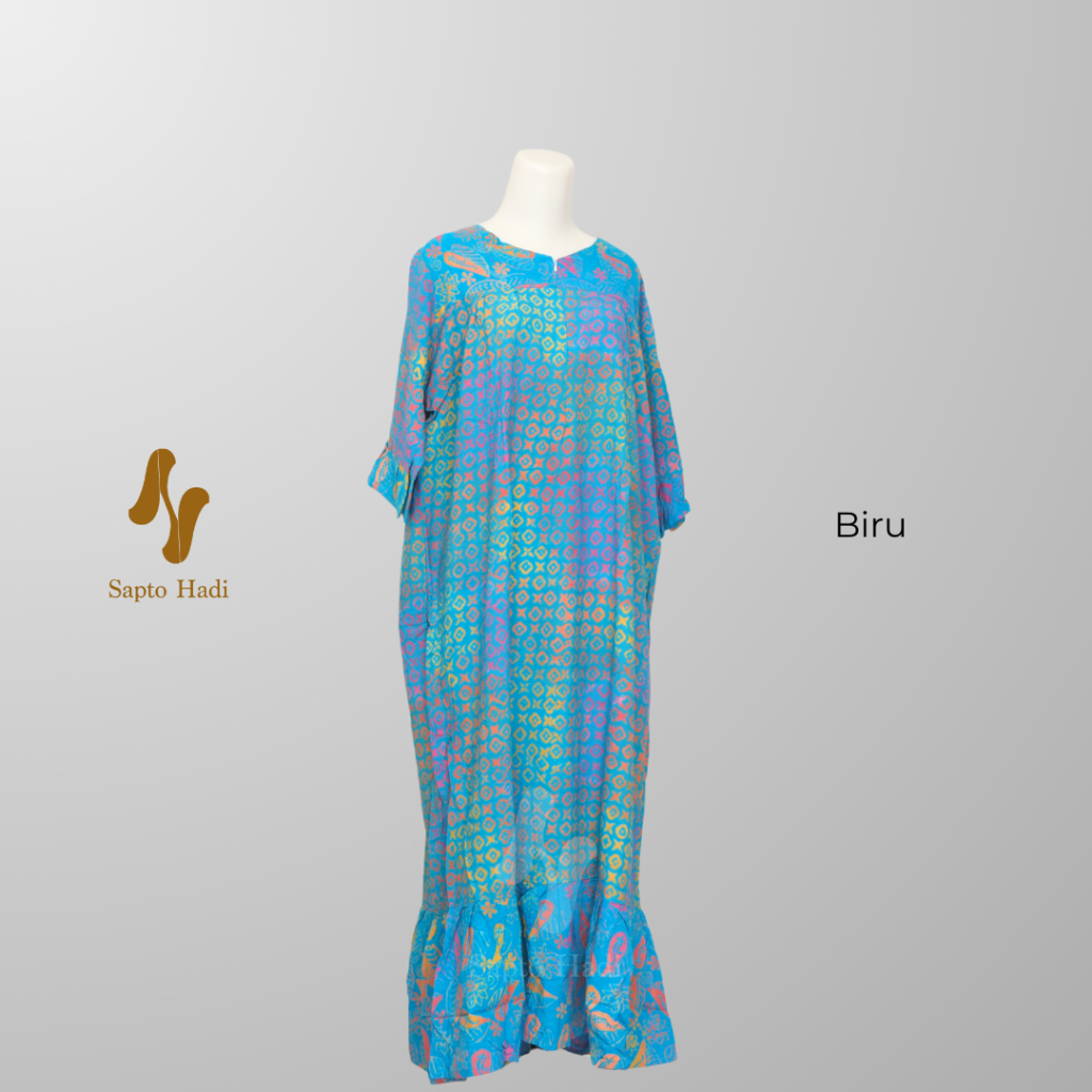 Daster Panjang Jumbo Lengan 3/4 Premium | LD130 | Longdress Trilium