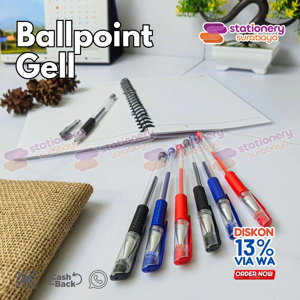 Ballpoint Pulpen Gel Promosi Souvenir Pernikahan Warna-Warni Lucu Murah / Pulpen Lucu Murah Harga Gr
