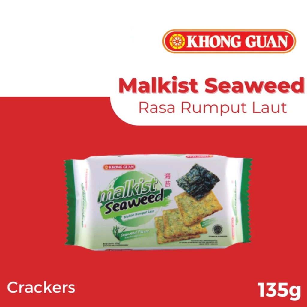 

Khong Guan Malkist Seaweed 135gr