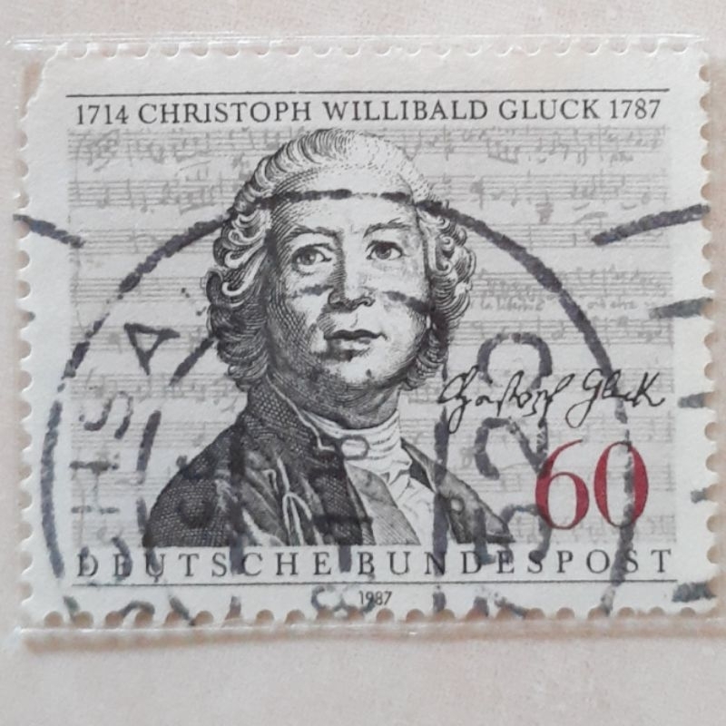 

Perangko Jerman Death Bicentenary of Christoph Willibald Gluck Tahun 1987