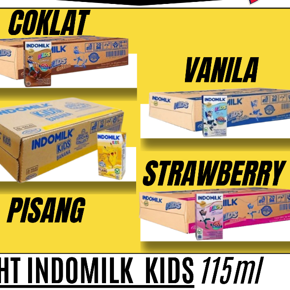 

JUAL !! SUSU INDOMILK / 40pcs / dus