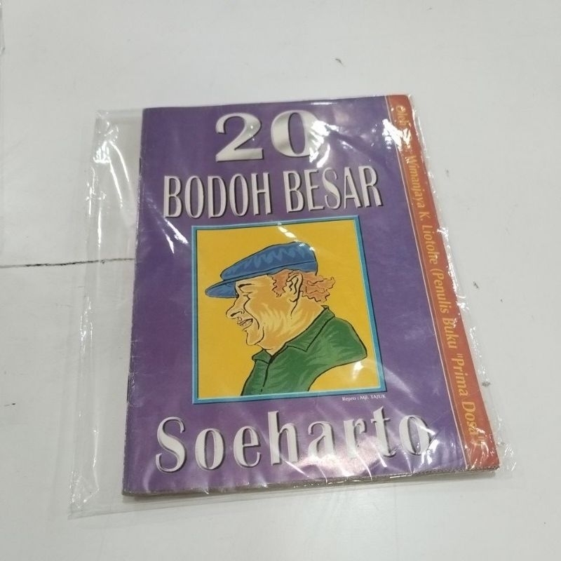 BUKU ORIGINAL 20 BODOH BESAR SOEHARTO